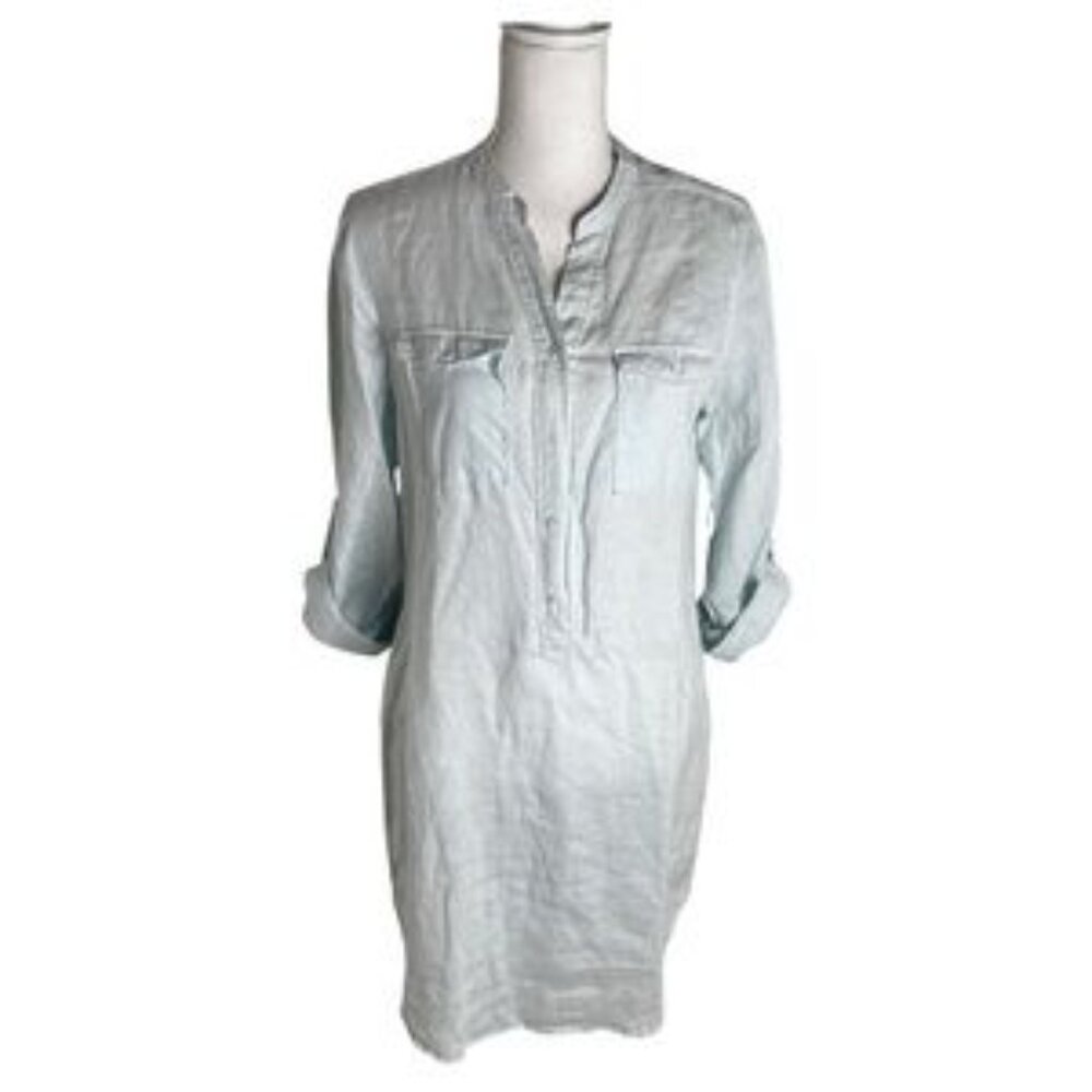 MALVIN I LOVE LINEN Popover Shirt Dress